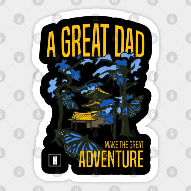 a great dad make great adventure recolor 04 Sticker by HCreatives